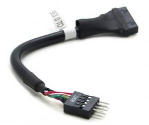 USB 3.0 female to USB 2.0 male cable 15cm